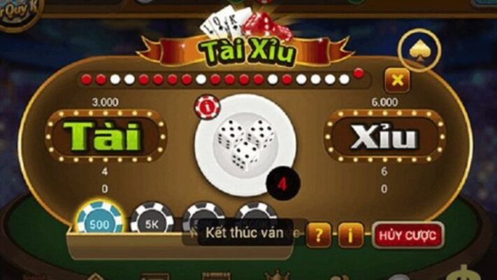 game tài xỉu tặng tiền